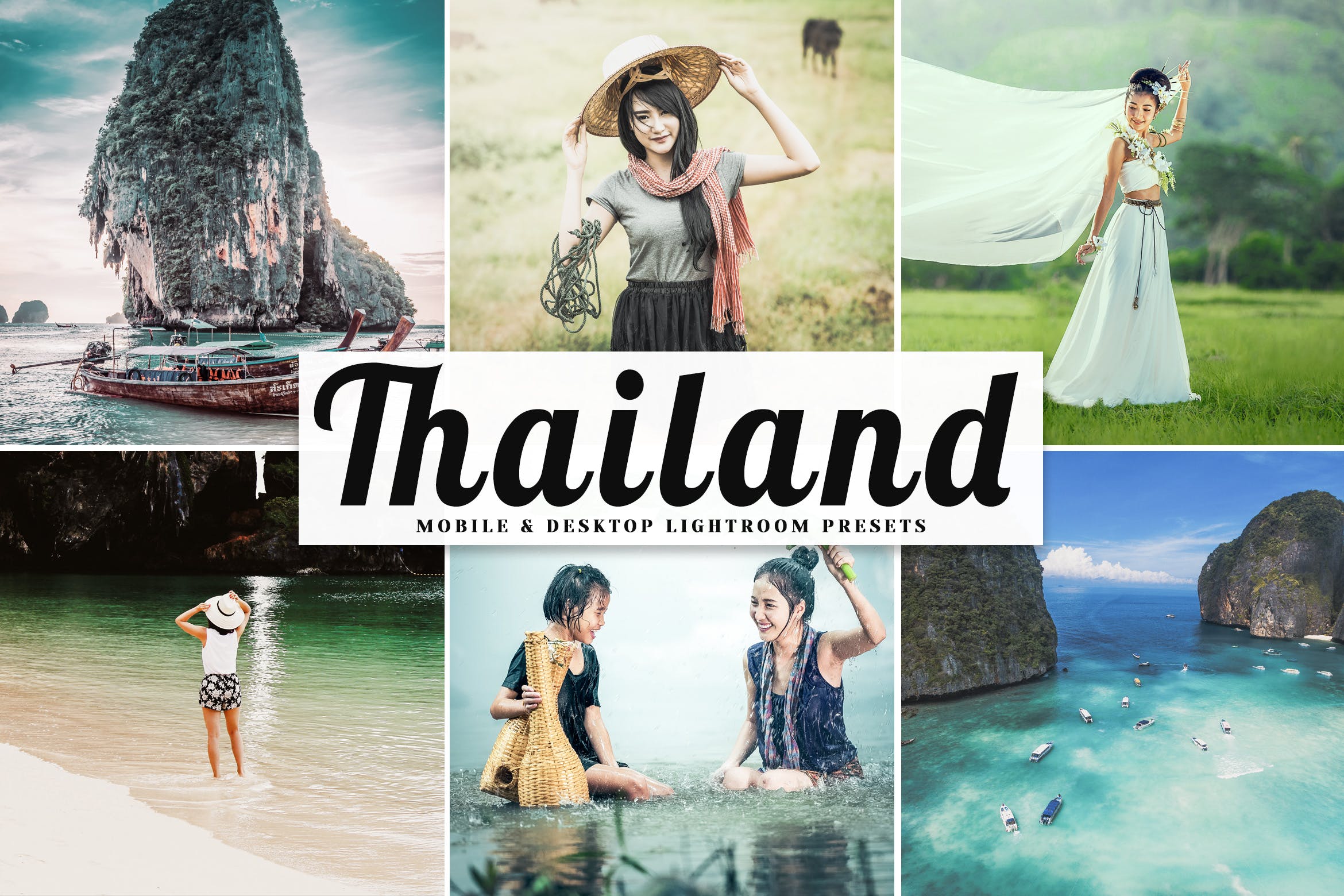哑光暖色调的乡村摄影LR预设下载 Thailand Mobile & Desktop Lightroom Presets