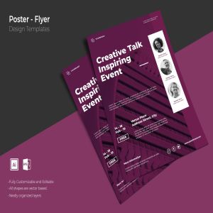 演讲培训活动宣传海报设计模板 SRTP – Poster Design.13