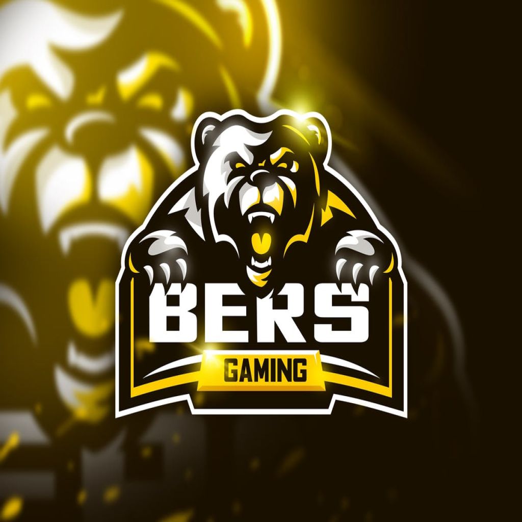 游戏俱乐部卡通形象Logo模板 Bers Gaming – Mascot & Esport logo插图