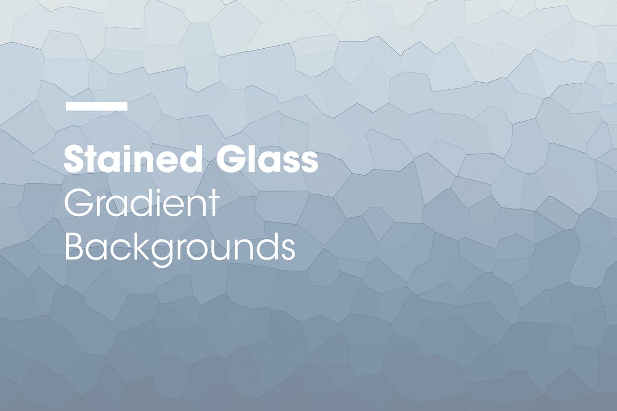 彩色渐变玻璃高清背景素材 Stained Glass | Gradient Backgrounds