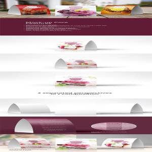 食品纸袋包装摆拍样机 A-Frame Table Tent mockups vol.1