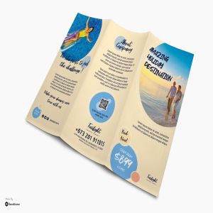 三折页设计旅游宣传单设计模板 Twilight – Travel Promotion Trifold Brochure RY
