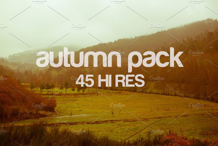 “秋天来了，树叶黄了”-秋天主题高清照片素材 Fall / Autumn photo pack