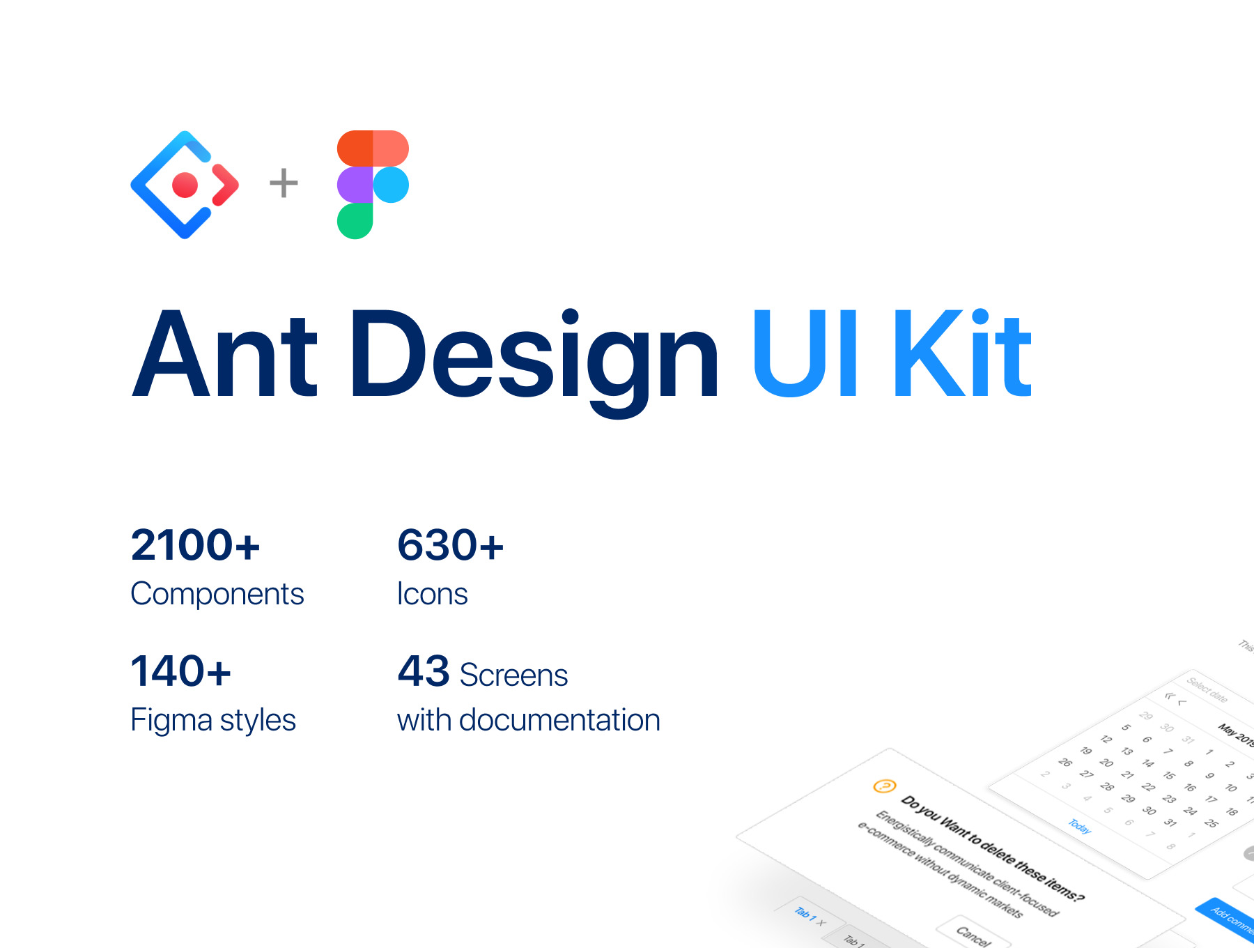 一流设计素材网下午茶：Figma打造的网页设计系统组件套装[Fig]