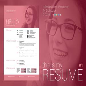 个人求职简历模板v1 My Resume Version 1