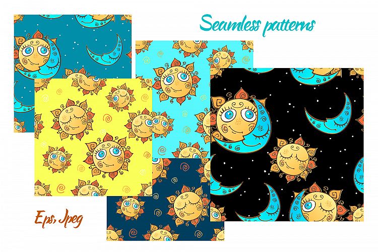 创意可爱风格十二星座插画合集