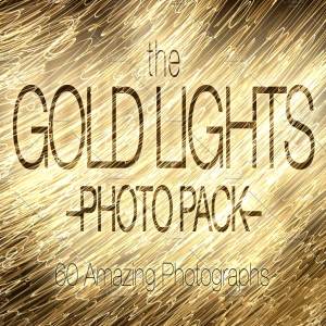 金色灯光高清照片素材 Gold Lights Photo Pack