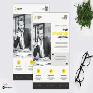 上市公司简介宣传单设计模板 Focus – Corporate Flyer TS