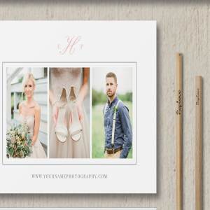 摄影师礼品卡贺卡模板  Photographer Gift Card Template