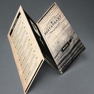 复古优雅餐厅菜单设计PSD模板 Elegant Food Menu 10 Illustrator Template