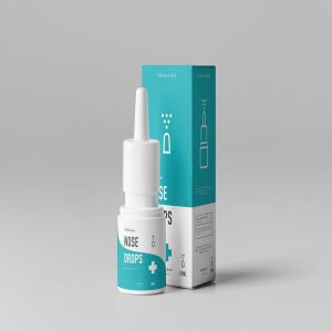 滴鼻液药物包装样机 Nose Drops Mock-up 3