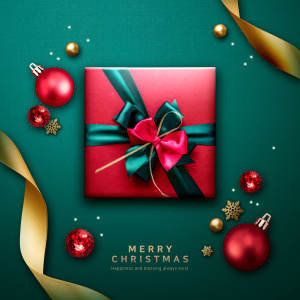 圣诞礼物礼品促销海报模板psd素材