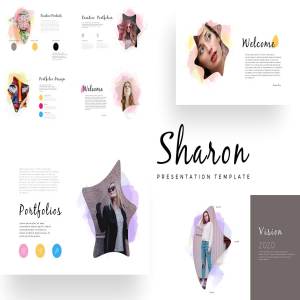 优雅时尚的PowerPoint模板