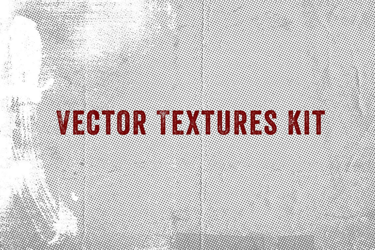 蒙太奇风格纹理肌理背景素材合集 Vector Textures Kit