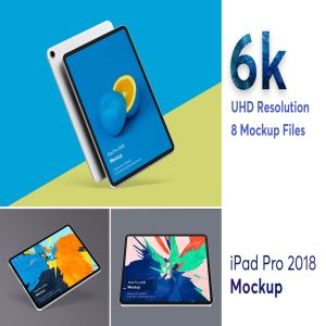 6K超高清分辨率iPad Pro平板电脑样机 iPad Pro Mockup插图1