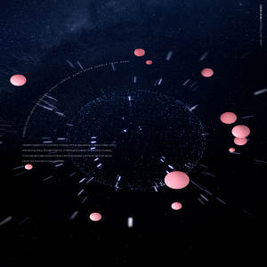 星球高科技主题海报背景图片素材[PSD]