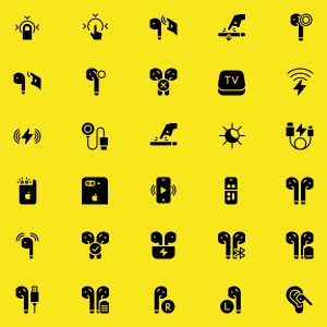 一套实用的iPhone 7及AirPods图标集