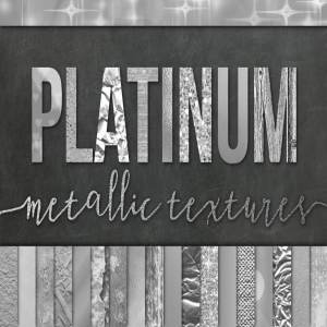 28款金属银色背景纹理 28 Silver Foil Textures/Backgrounds
