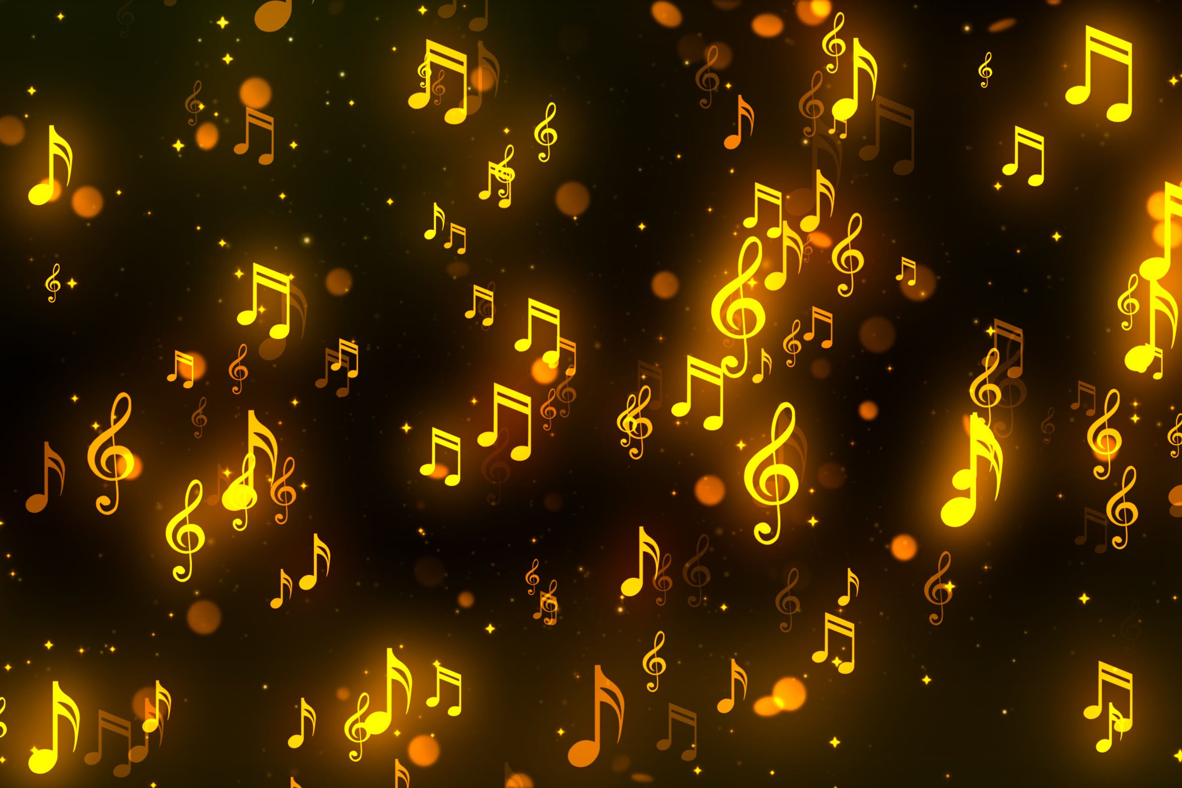 音乐符号高清背景图片素材v2 Music Notes 2
