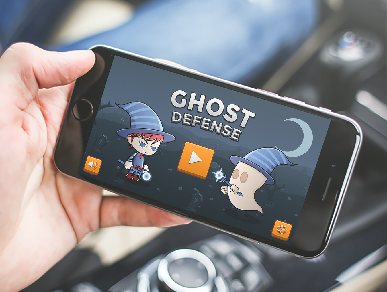 一流设计素材网下午茶：超萌的魔鬼系列游戏UI KITS套装素材下载[PSD,Ai]