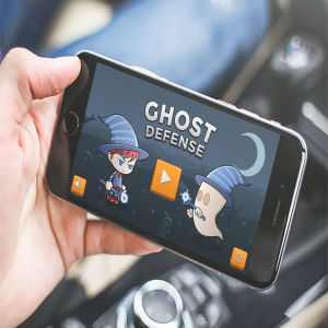 一流设计素材网下午茶：超萌的魔鬼系列游戏UI KITS套装素材下载[PSD,Ai]