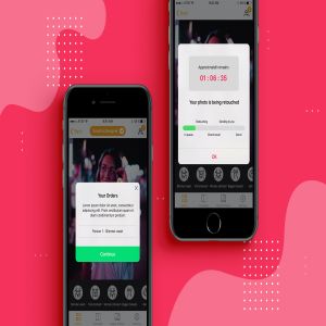 iOS平台照片编辑工具APP应用交互设计UI套件v2 iOS Photo Editor App Design