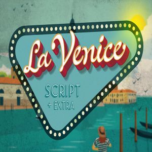 威尼斯复古书写风格英文手写字体 La Venice