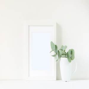 简约风相框样机 Style frame mockup