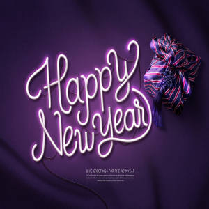 高端时尚的猪年（己亥年）海报模板PSD