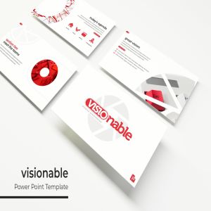 创意摄影主题PPT幻灯片模板下载 visionable – Powerpoint Template