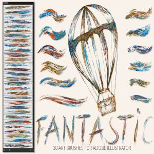 插画家的数字绘画艺术神奇精彩画笔