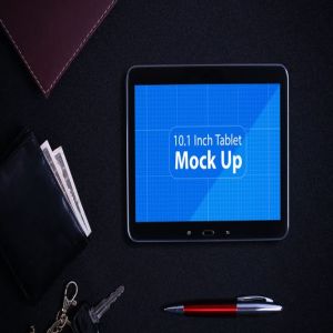 平板电脑智能设备演示样机模板V.1 Tablet MockUp V.1插图6