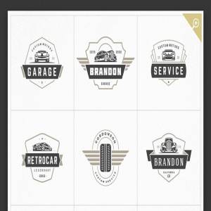 1000+复古风格Logo&徽章模板 1000 Logos and Badges Bundle插图20