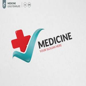 医药健康主题Logo模板 Medicine Logo插图2