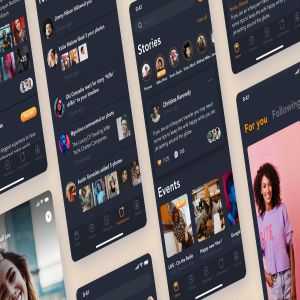 流媒体视频APP应用UI设计套件