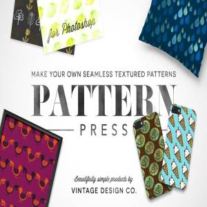 重复图案无缝纹理设计工具包 PatternPress – Pattern Creator