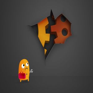 正在建设中和可爱404页面设计模板