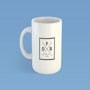 咖啡杯展示样机 Coffee Mug Free Mockup