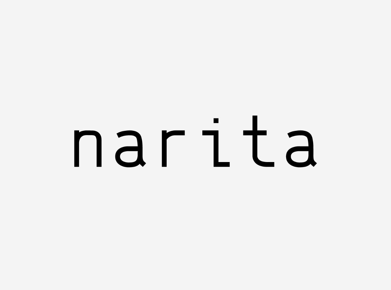 灵感自成田国际机场新Logo的英文无衬线等宽字体 Narita Typeface