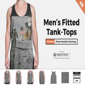 无袖背心样机模板 Tank Top – Apparel Mockups