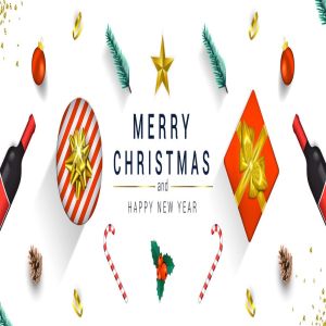 圣诞节&新年祝福主题贺卡设计模板v3 Merry Christmas and Happy New Year greeting cards插图10