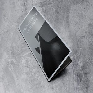 现代化建筑服务企业传单模板 Architec Brochure