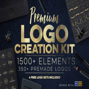 超级创意Logo设计工具包[1.59GB] Logo Creation Kit Bundle Edition插图1