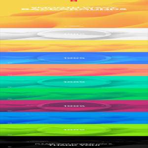 光滑波浪形背景 Smooth Wavy Backgrounds