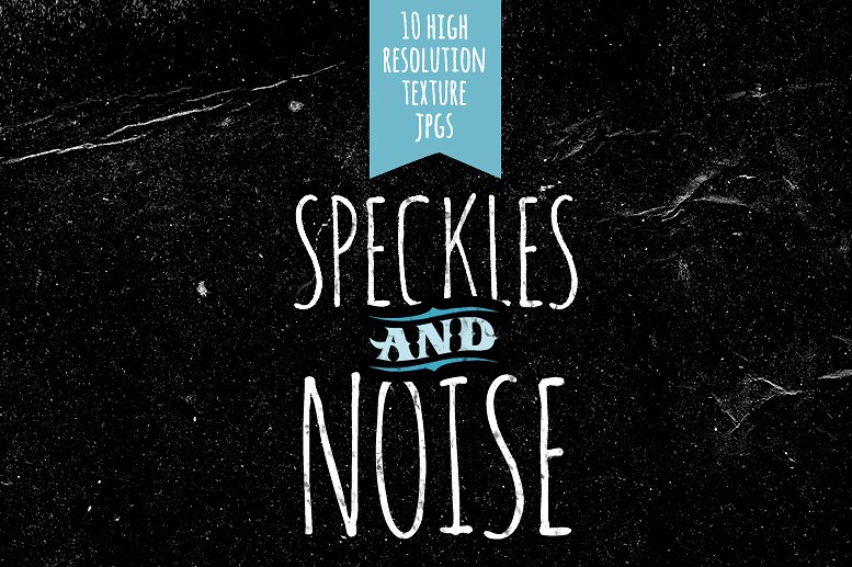 斑点噪点做旧风格纹理背景 Speckles & Noise