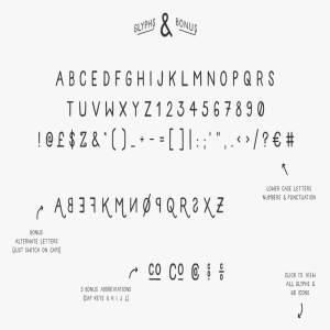 无衬线简约线条英文字体 Grayling Font