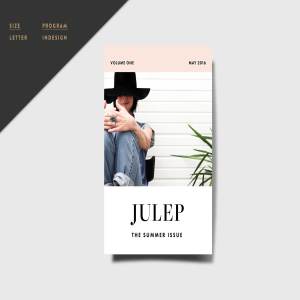 现代简约多用途杂志模板 Magazine Template – Julep