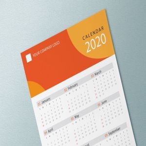 彩色几何图形2020日历表年历设计模板 Creative Calendar Pro 2020插图4
