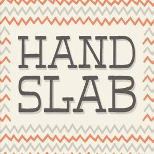 英文手绘衬线字体下载 HandSlab