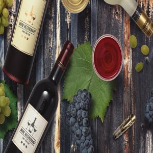 葡萄酒-厨房场景样机生成器Vol.4 Kitchen Mockup Scenes Vol.4